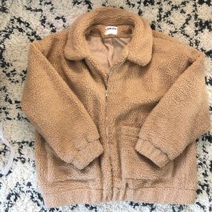 I AM GIA Teddy Sherpa Pixie Coat